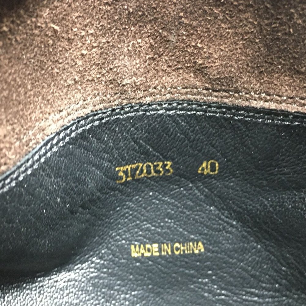 Women's Prada Pull On Wedge Mid Calf Boots Booties Shoes Size 40 EU/10 US Brown - Picture 2 of 12